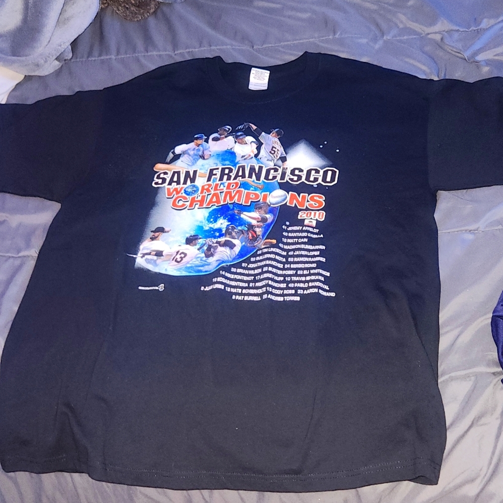San Fransisco World Series 2010 Champions T Shirt
